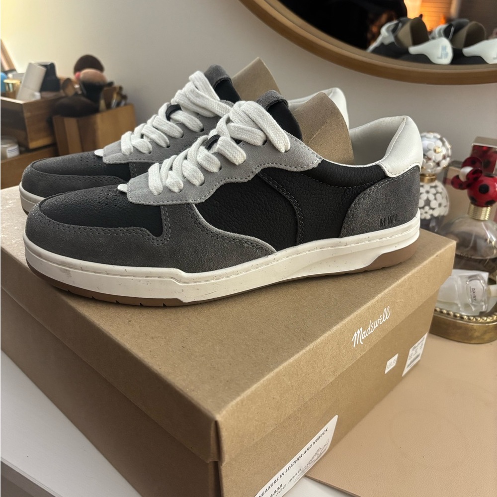 Madewell Women's Sneakers in Black and White